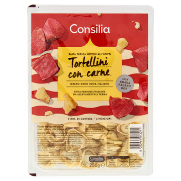 Consilia Tortellini alla Carne con Grana Padano D.O.P. 250 g