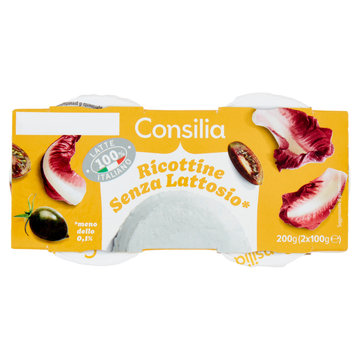 Consilia scelte su misura per te ricotta senza lattosio 200 gr