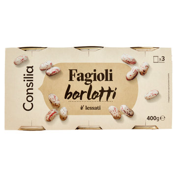 Consilia saper scegliere fagioli borlotti 3 pezzi 250 ml