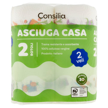 Consilia Asciuga Casa 2 Veli 2 rotoli
