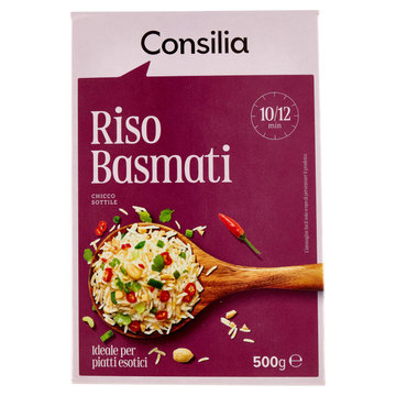 Consilia saper scegliere riso basmati 500 gr