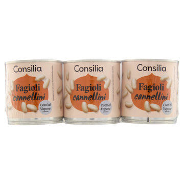 Coinsilia saper scegliere fagioli cannellini cotti al vapore 150 gr