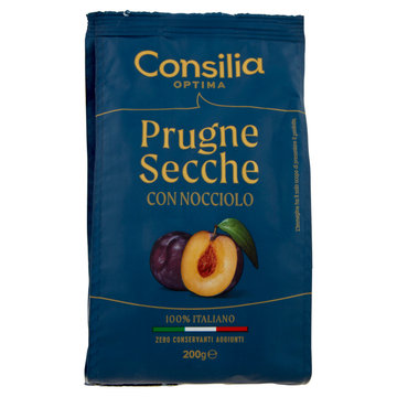 Consilia Optima Prugne Secche con Nocciolo 100% Italiane 200 g