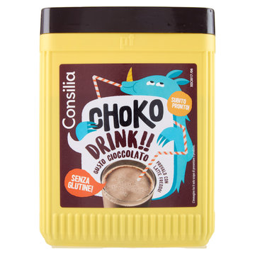 Consilia Saper Scegliere Preparato per Bevanda Gusto Cioccolato 500 g