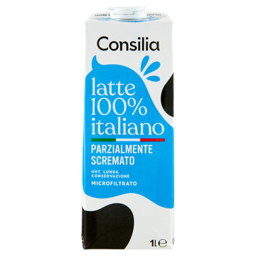 Consilia saper scegliere latte parzialmente scremato italiano 1 Lt