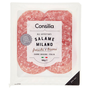 Consilia Salame Milano a Fette 100 g