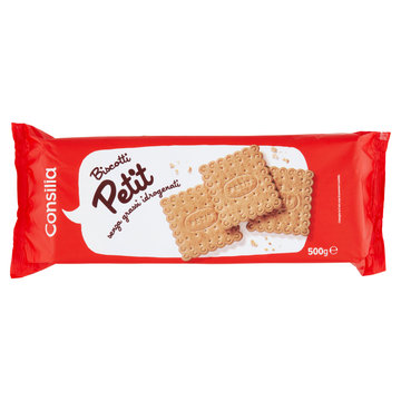 Consilia Biscotti Petit in Confezioni Salvafreschezza 500 g