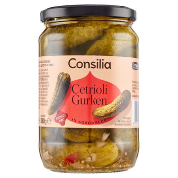 Consilia Cetrioli Gurken in Agrodolce 680 g