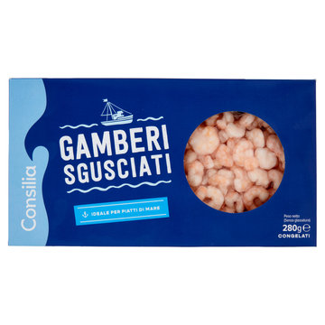 Consilia Gamberi Sgusciati e Congelati 280 g