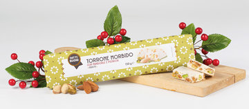 Torrone morbido con mandorle e pistacchi Fatti Buoni 150gr