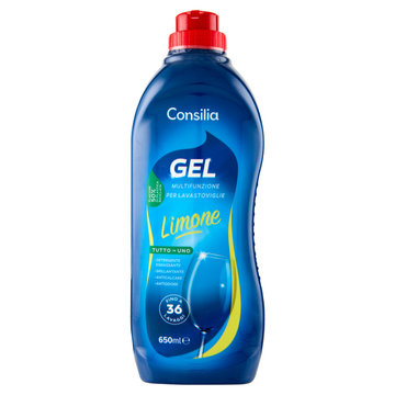 Consilia Saper Scegliere Gel tutto in uno multifunzione per lavastoviglie 650 ml