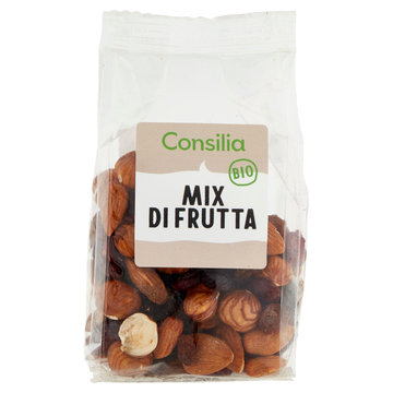 Consilia Mix Frutta Secca Sgusciata e Frutta Disidratata Biologica 125 g