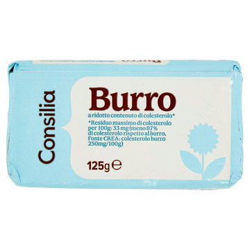 Burro basso colesterolo CONSILIA 125gr