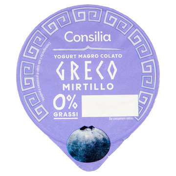 Consilia yogurt greco mirtillo 0% 150 gr