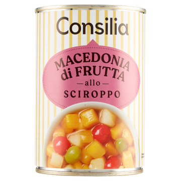 Consilia Macedonia di Frutta allo Sciroppo 411 g