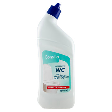 Consilia Detergente per Wc Gel con Candeggina 750 ml