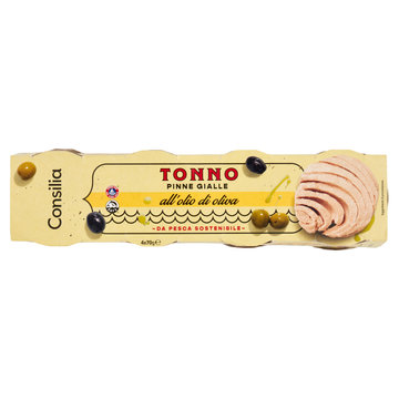 Consilia Tonno all'Olio di Oliva 4x70 g